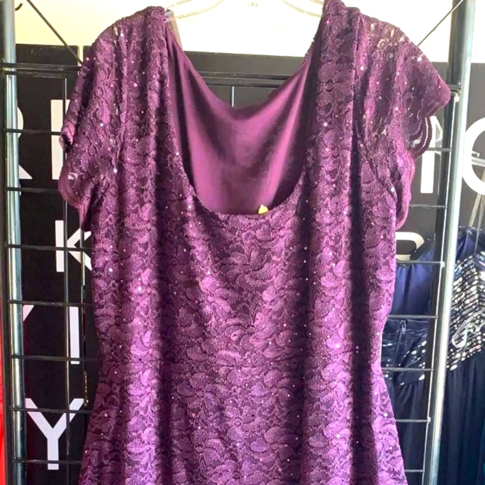 Formal Purple Gown Elegant